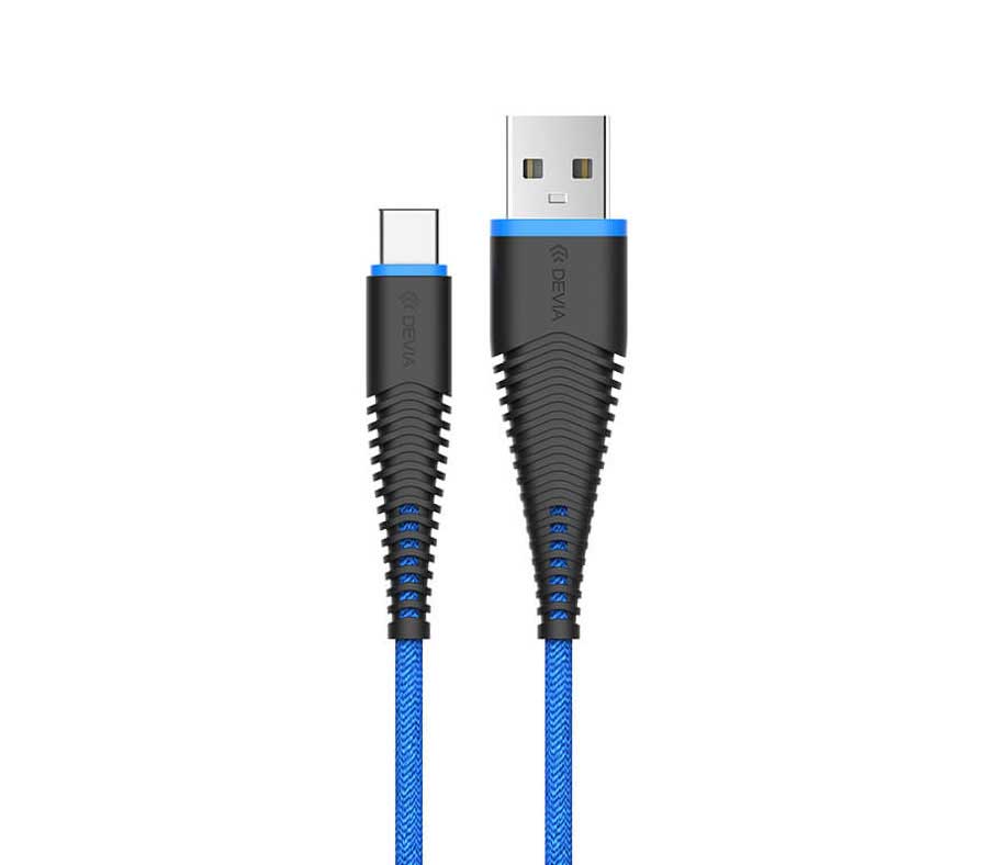 Кабель Devia Fish 1 USB-C Cable - Blue, Синий
Кабель Devia Fish 1 USB-C Cable - Blue, Синий