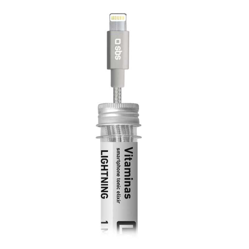 Дата кабель SBS Vitamins, USB 2.0- Lightning, 1 м, серебристый (TEVITLIGS), Серебро
Дата кабель SBS Vitamins, USB 2.0- Lightning, 1 м, серебристый (TEVITLIGS), Серебро