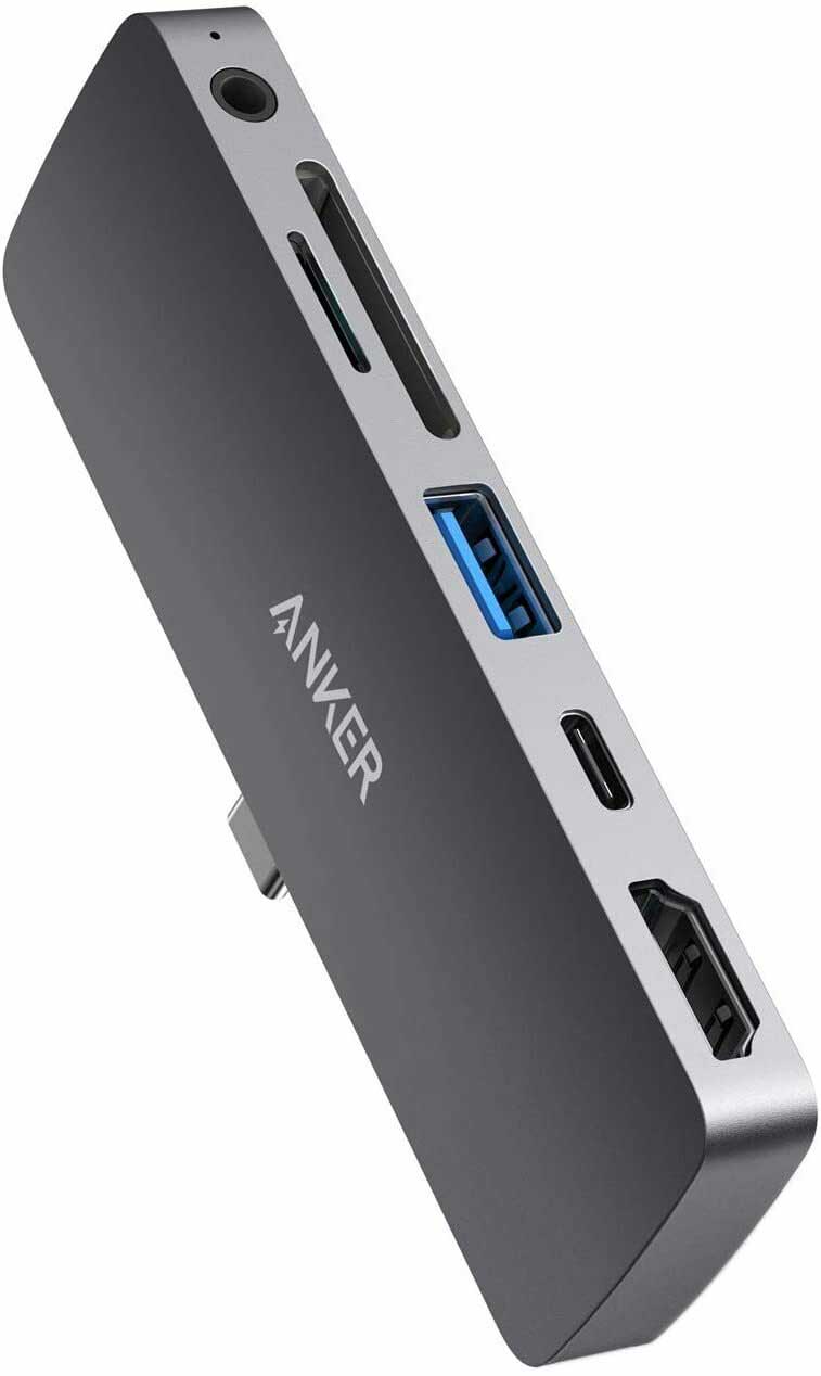 Адаптер Anker 6-in-1 USB-C PD A83620A1 GR, Серый
Адаптер Anker 6-in-1 USB-C PD A83620A1 GR, Серый