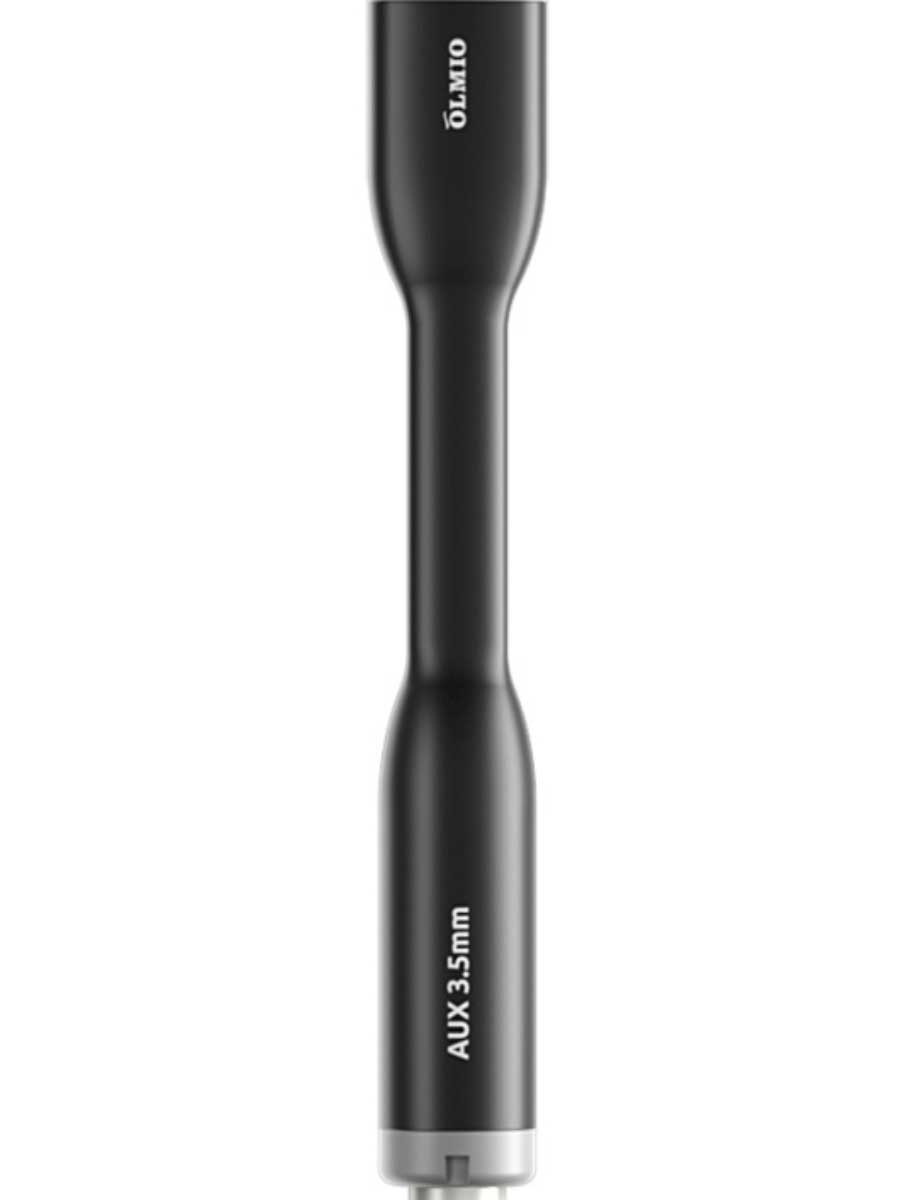 Адаптер аудио Olmio 041664 MFI Lightning - AUX 3.5mm, Черный
Адаптер аудио Olmio 041664 MFI Lightning - AUX 3.5mm, Черный