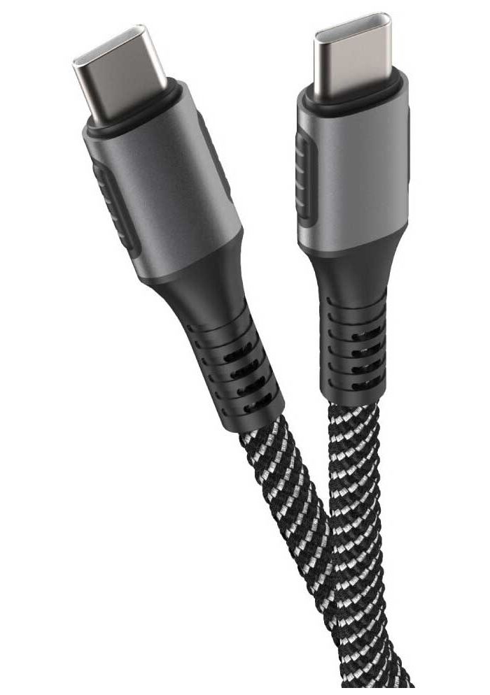 Кабель PD Olmio 040275 Type-C-Type-C Quick Charge тканевая оплетка усиленный черный
Кабель PD Olmio 040275 Type-C-Type-C Quick Charge тканевая оплетка усиленный черный