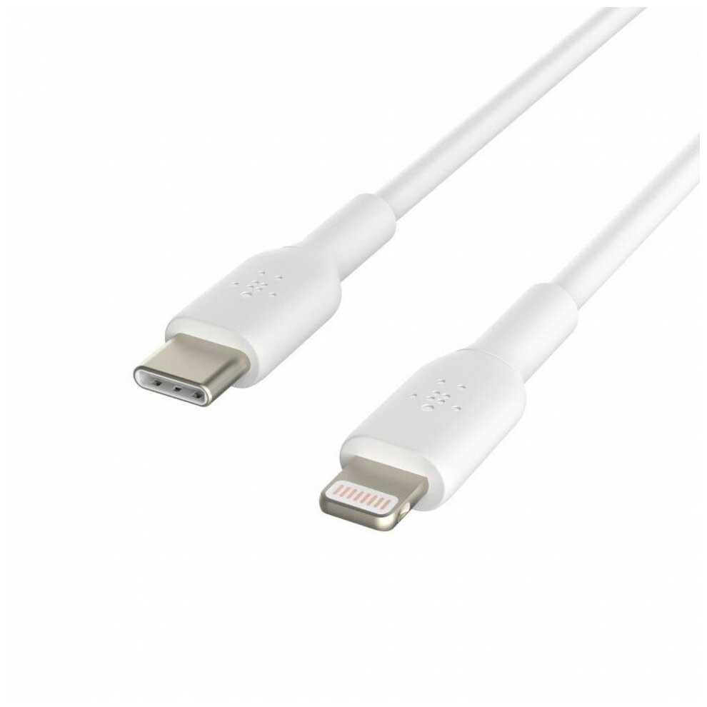 Кабель Belkin Lightning - USB-C 1m White CAA003bt1mWH, Белый
Кабель Belkin Lightning - USB-C 1m White CAA003bt1mWH, Белый