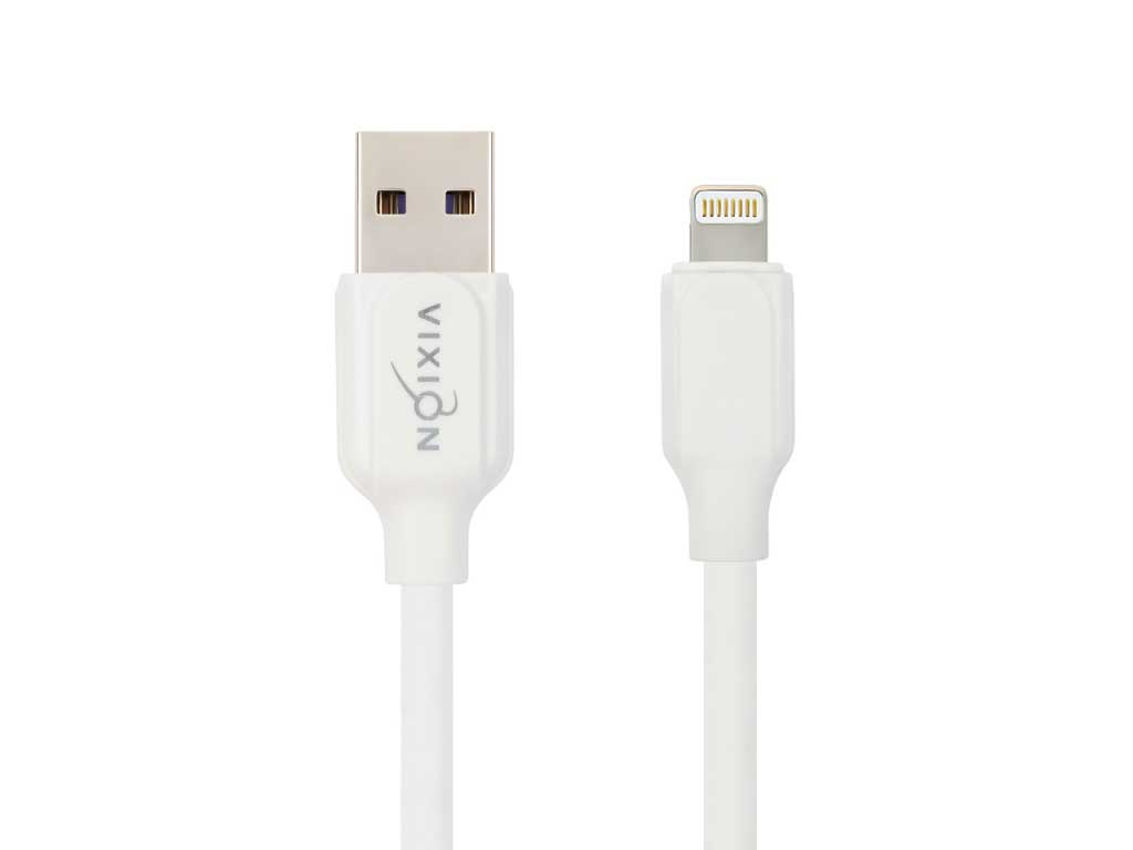 Кабель Vixion K28i USB - Lightning 1m White, Белый
Кабель Vixion K28i USB - Lightning 1m White, Белый