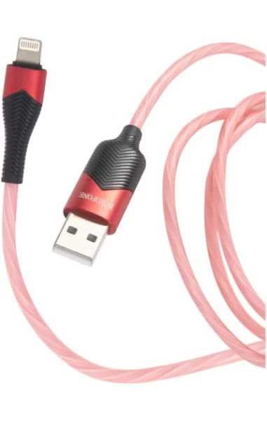 Дата-кабель Borofone BU19 Streamer, USB - Lightning, 2.4А, с подсветкой, красный (23222)
Дата-кабель Borofone BU19 Streamer, USB - Lightning, 2.4А, с подсветкой, красный (23222)