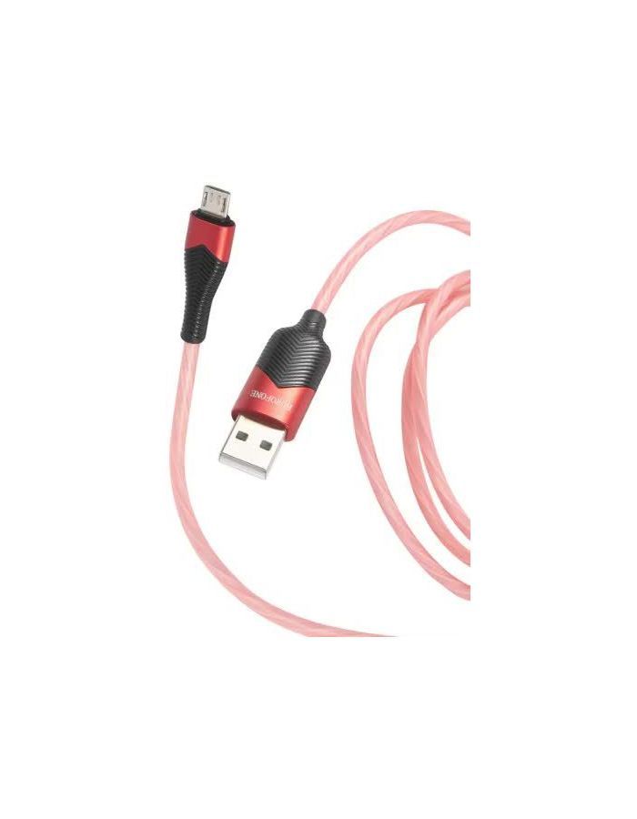Дата-кабель Borofone BU19 Streamer, USB - Micro-USB, 2.4А, с подсветкой, красный (23246)
Дата-кабель Borofone BU19 Streamer, USB - Micro-USB, 2.4А, с подсветкой, красный (23246)