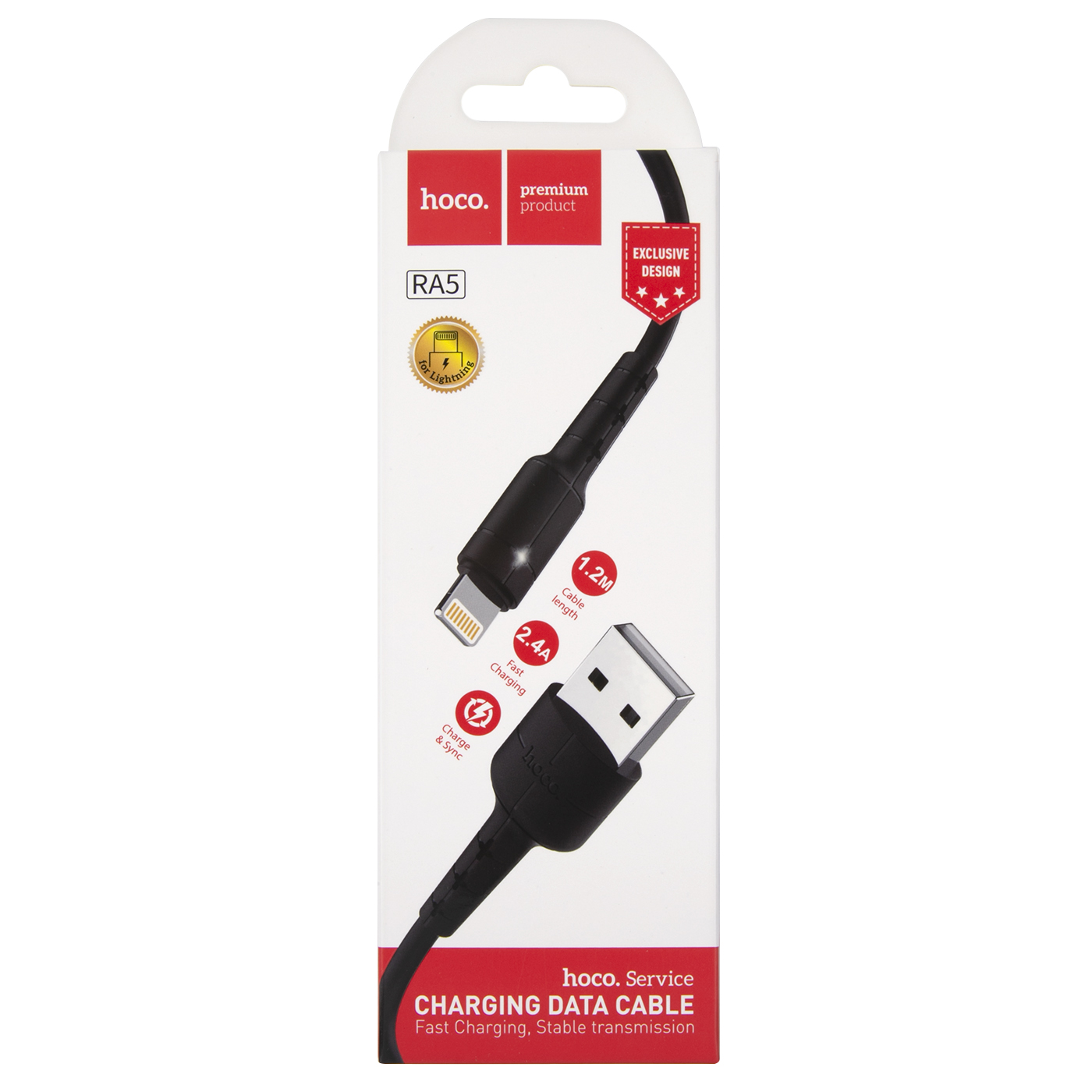 Дата-кабель Hoco RA5, USB - 8 - pin, 2.4A, световой индикатор заряда, черный
Дата-кабель Hoco RA5, USB - 8 - pin, 2.4A, световой индикатор заряда, черный