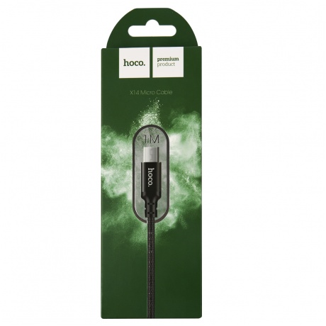 Дата-кабель Hoco X14 Times, USB - MicroUSB, черный (62844)
Дата-кабель Hoco X14 Times, USB - MicroUSB, черный (62844)