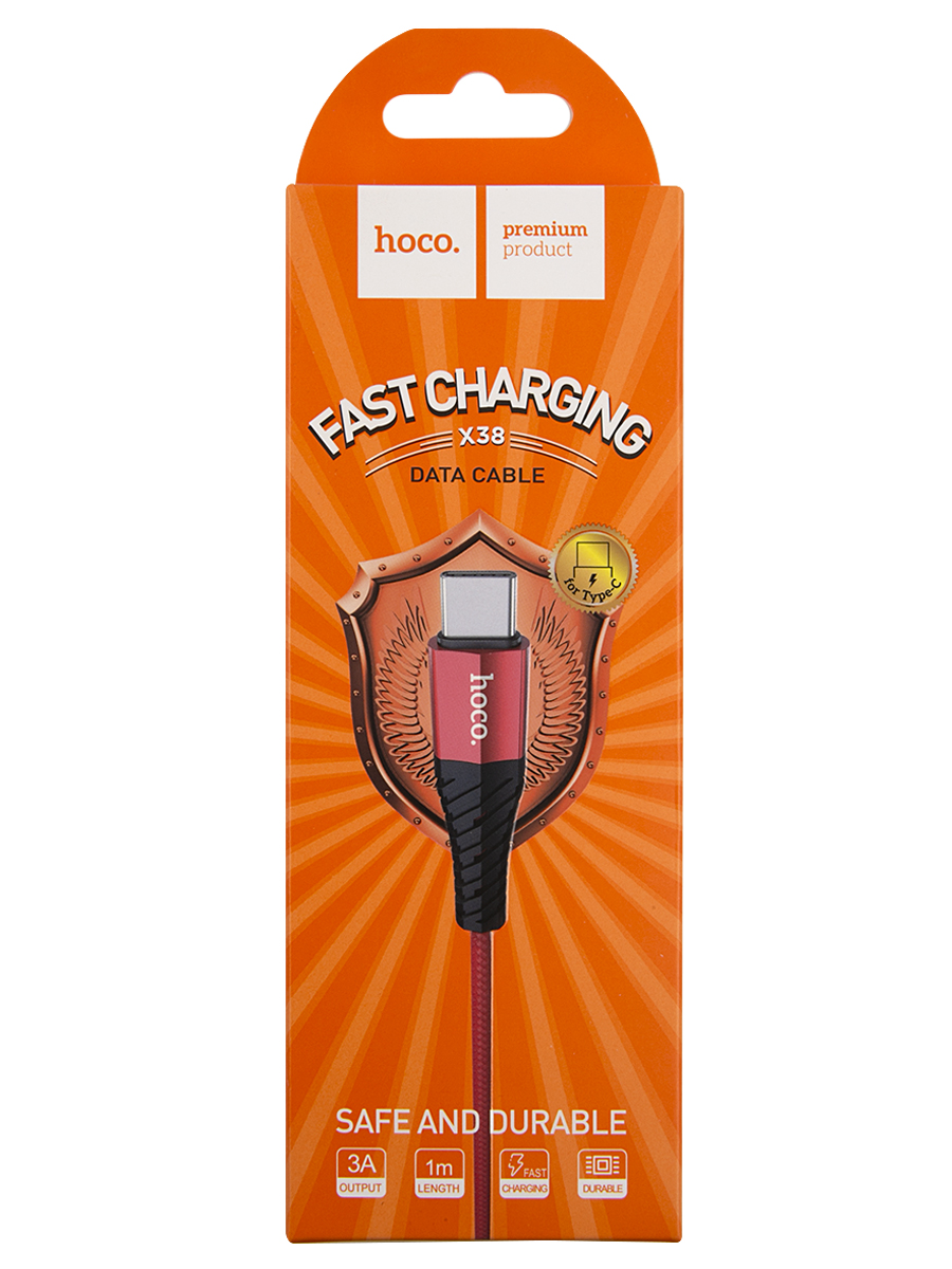 Дата-кабель Hoco X38 Cool, USB - Type-C, красный (10574)
Дата-кабель Hoco X38 Cool, USB - Type-C, красный (10574)