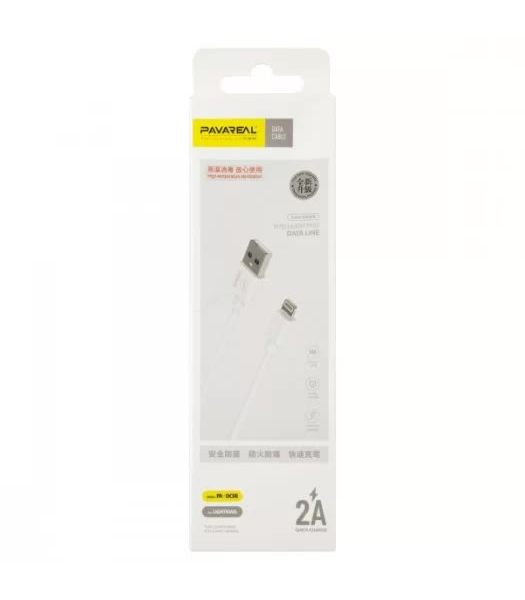 Дата-кабель PAVAREAL PA-DC08, USB - Lightning, белый
Дата-кабель PAVAREAL PA-DC08, USB - Lightning, белый