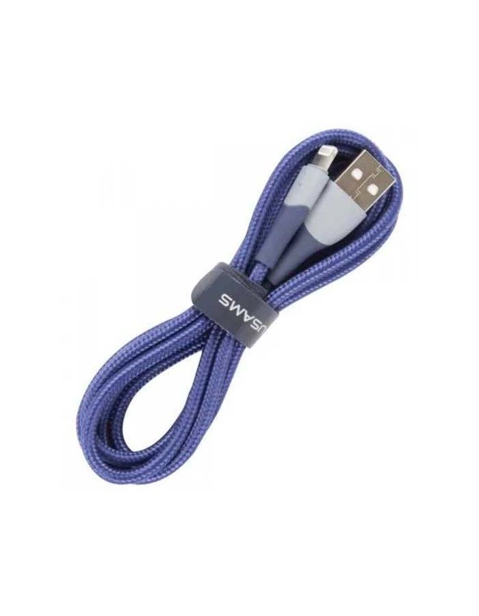 Дата-Кабель USAMS US-SJ541 U77 USB - Lightning, 2,4А, с подсветкой, нейлоновая оплетка (1,2 m), синий (SJ541USB02)
Дата-Кабель USAMS US-SJ541 U77 USB - Lightning, 2,4А, с подсветкой, нейлоновая оплетка (1,2 m), синий (SJ541USB02)