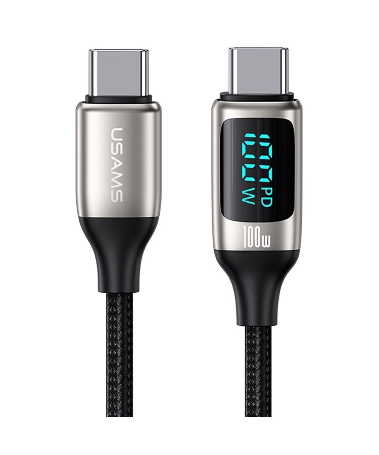 Дата-Кабель USAMS US-SJ558 U78 Type-C - Type-C, PD 100W Fast Charging, 2m, черный (SJ558USB01)
Дата-Кабель USAMS US-SJ558 U78 Type-C - Type-C, PD 100W Fast Charging, 2m, черный (SJ558USB01)