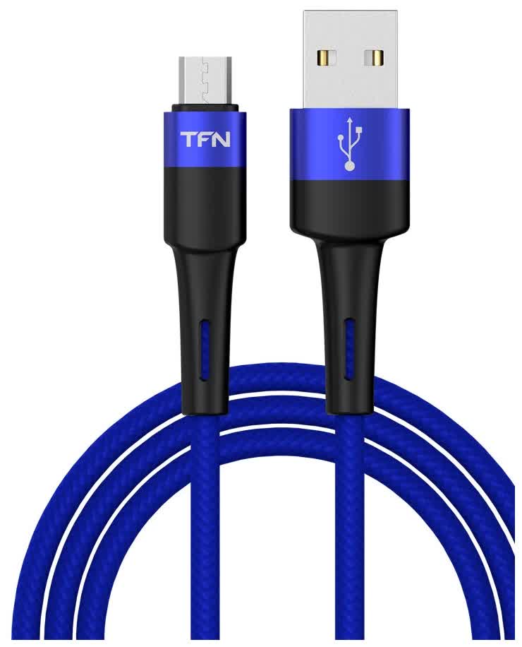 Кабель TFN microUSB Envy 1.2m нейлон blu, Синий
Кабель TFN microUSB Envy 1.2m нейлон blu, Синий