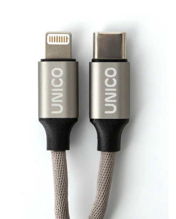 Дата кабель Unico type-С - lightning 2,1А, Power Delivery, 480 Мбит/с, нейлон, металл, 1м, серый DCTYPEC8PINUNC
Дата кабель Unico type-С - lightning 2,1А, Power Delivery, 480 Мбит/с, нейлон, металл, 1м, серый DCTYPEC8PINUNC