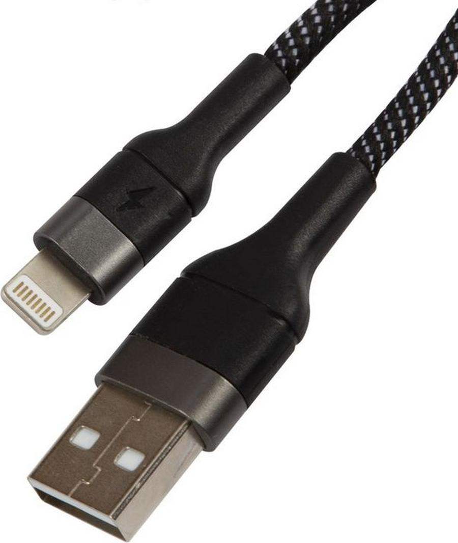 Кабель UNBROKE Mone USB - Lightning, 1,2 метра, нейлоновая оплетка, до 3A, черно-серый
Кабель UNBROKE Mone USB - Lightning, 1,2 метра, нейлоновая оплетка, до 3A, черно-серый