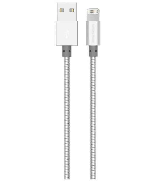 Дата-кабель More choice USB 2.1A для Lightning 8-pin K31i металл 1м (Silver), Серебро
Дата-кабель More choice USB 2.1A для Lightning 8-pin K31i металл 1м (Silver), Серебро