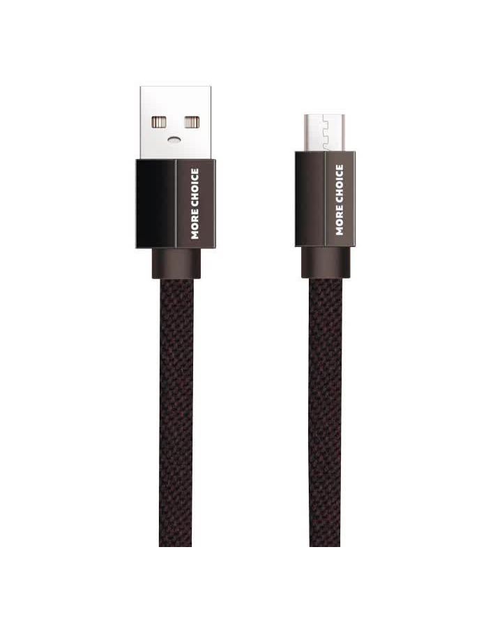 Дата-кабель More choice USB 2.1A для micro плоский USB K20m нейлон 1м (Black), Черный
Дата-кабель More choice USB 2.1A для micro плоский USB K20m нейлон 1м (Black), Черный