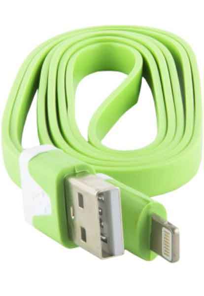 Дата-кабель плоский Red Line USB - 8 - pin для Apple, зеленый УТ000010103
Дата-кабель плоский Red Line USB - 8 - pin для Apple, зеленый УТ000010103