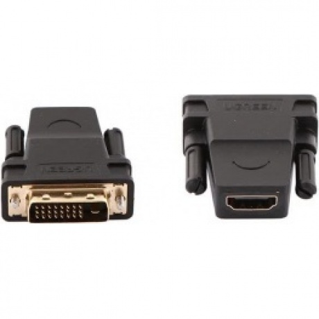 Адаптер UGREEN 20124 DVI 24+1 Male to HDMI Female черный
Адаптер UGREEN 20124 DVI 24+1 Male to HDMI Female черный