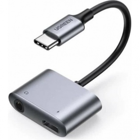 Адаптер UGREEN CM231 (60164) USB-C to 3.5mm Audio Adapter with PD серый
Адаптер UGREEN CM231 (60164) USB-C to 3.5mm Audio Adapter with PD серый