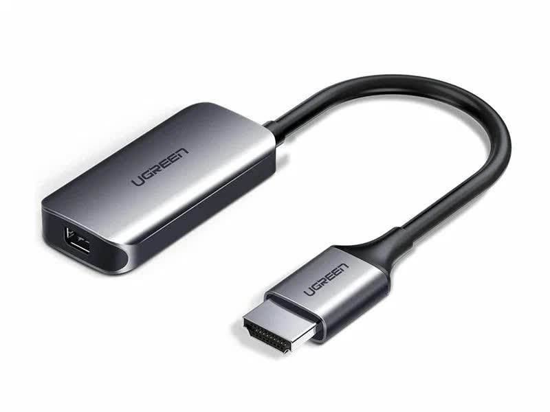 Адаптер UGREEN CM239 (60352) HDMI to Mini DP M/F Adapter серый
Адаптер UGREEN CM239 (60352) HDMI to Mini DP M/F Adapter серый