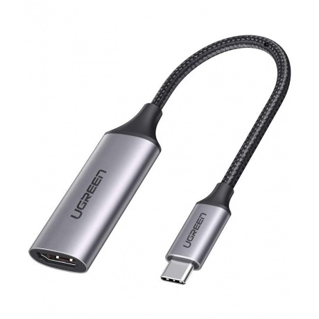 Адаптер UGREEN CM297 (70444) USB-C to HDMI Adapter серый космос
Адаптер UGREEN CM297 (70444) USB-C to HDMI Adapter серый космос
