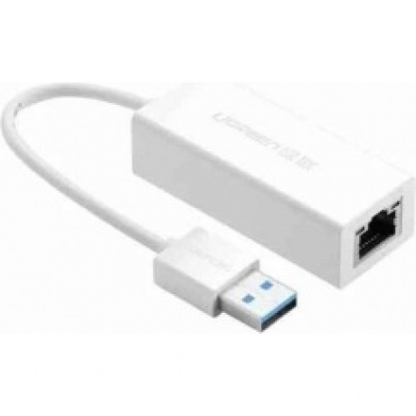 Адаптер UGREEN CR111 (20255) USB 3.0 Gigabit Ethernet Adapter белый
Адаптер UGREEN CR111 (20255) USB 3.0 Gigabit Ethernet Adapter белый