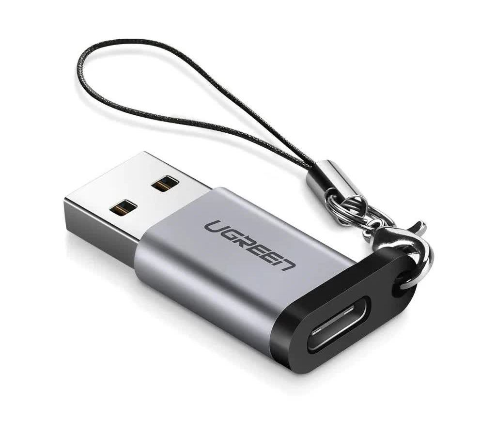 Адаптер UGREEN US276 (50533) USB 3.0-A to USB-C M/F Adpater серый
Адаптер UGREEN US276 (50533) USB 3.0-A to USB-C M/F Adpater серый