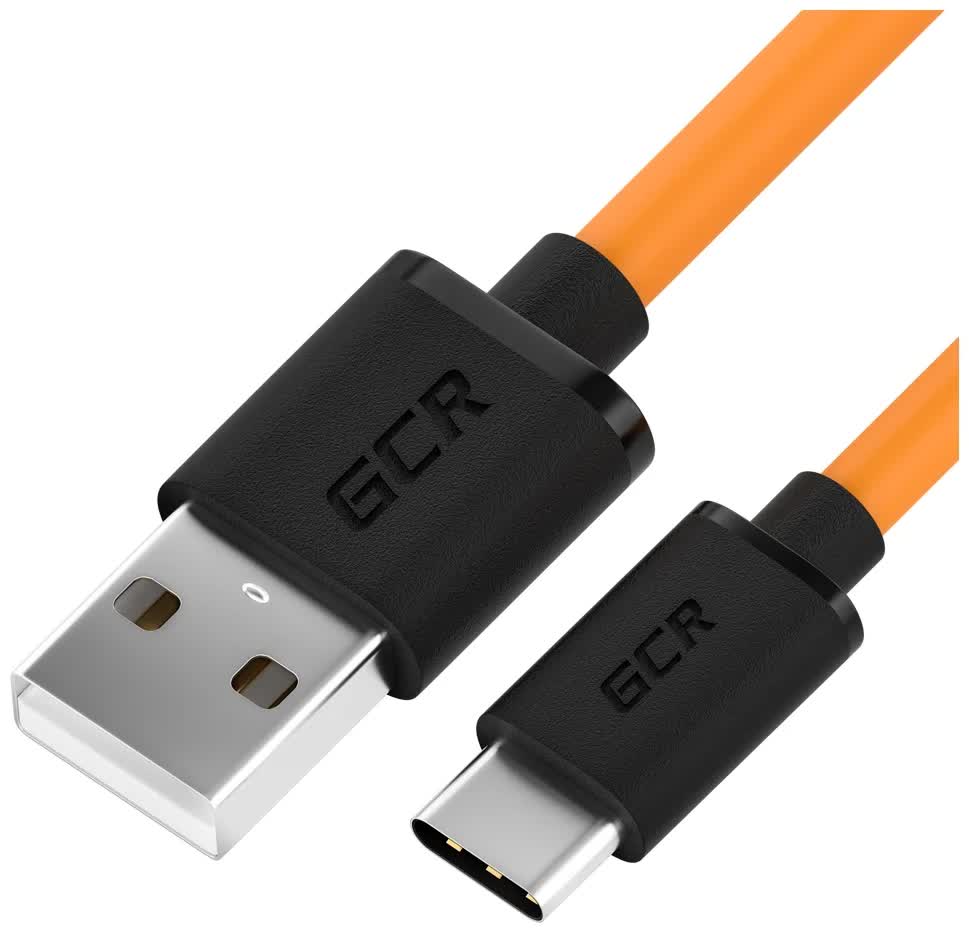 Кабель GCR QC 0.5m TypeC LED, быстрая зарядка, оранжевый GCR-52520
Кабель GCR QC 0.5m TypeC LED, быстрая зарядка, оранжевый GCR-52520