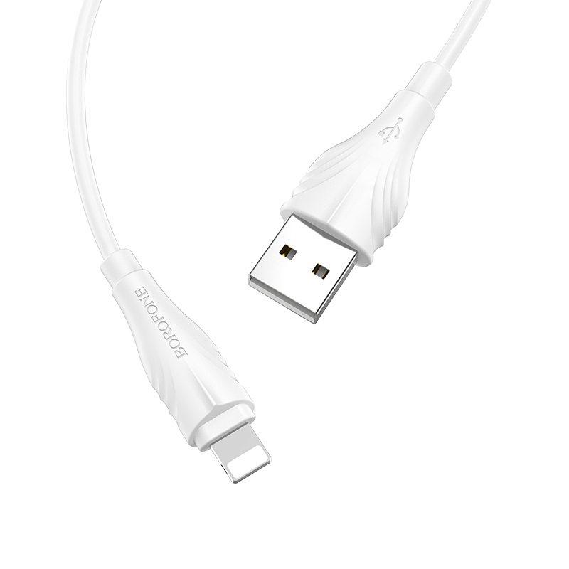 Кабель Borofone BX18 Optimal USB - Lightning 1m White 6931474700421, Белый
Кабель Borofone BX18 Optimal USB - Lightning 1m White 6931474700421, Белый