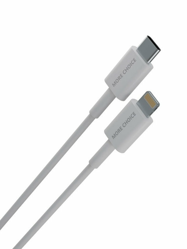 Кабель More Choice Smart K71Si USB Type-C - Lightning 2m White 4627151194844, Белый
Кабель More Choice Smart K71Si USB Type-C - Lightning 2m White 4627151194844, Белый