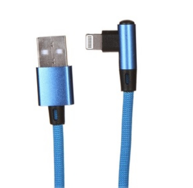 Дата-Кабель Red Line USB - 8 – pin для Apple, L-образный, синий
Дата-Кабель Red Line USB - 8 – pin для Apple, L-образный, синий
