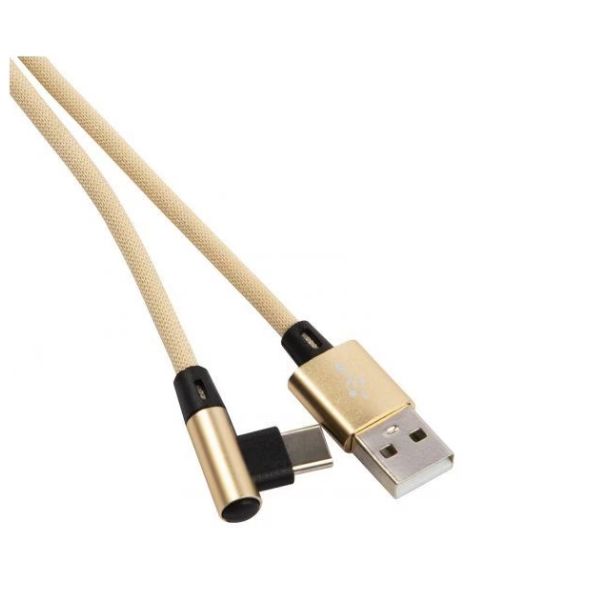Дата-Кабель Red Line USB - Type-C, L-образный, бежевый
Дата-Кабель Red Line USB - Type-C, L-образный, бежевый