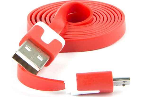 Дата-кабель плоский Red Line USB - micro USB (lite), красный
Дата-кабель плоский Red Line USB - micro USB (lite), красный