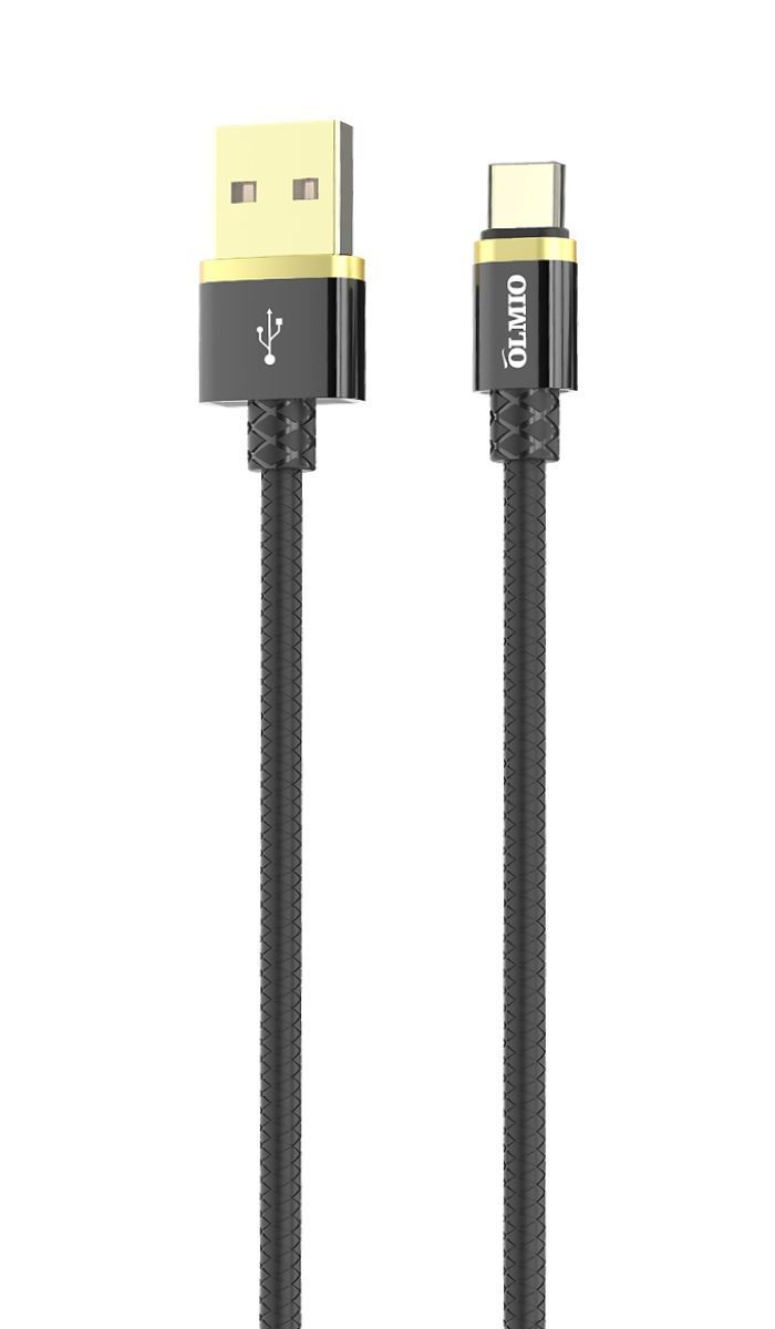 Кабель OLMIO DELUXE, USB 2.0 - Type-C, 1м, 2.1A, черный
Кабель OLMIO DELUXE, USB 2.0 - Type-C, 1м, 2.1A, черный