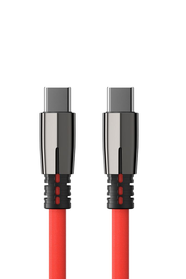 Кабель Accesstyle CC50-F100LED Red, Черный-красный 
Кабель Accesstyle CC50-F100LED Red, Черный-красный