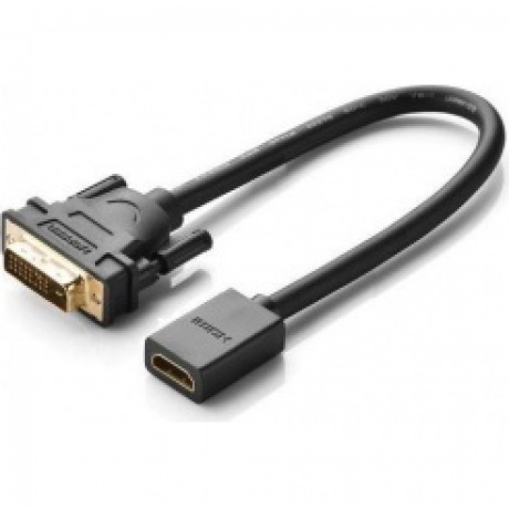 Адаптер DVI на HDMI UGREEN (20118) DVI Male to HDMI Female Adapter Cable 22 см. черный
Адаптер DVI на HDMI UGREEN (20118) DVI Male to HDMI Female Adapter Cable 22 см. черный