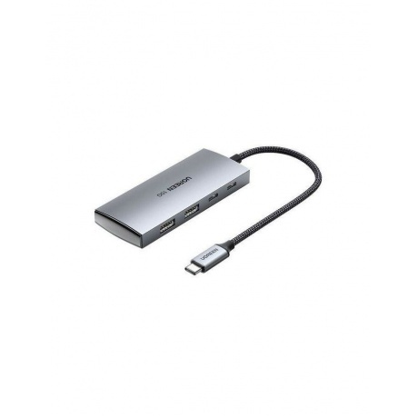 Адаптер UGREEN CM480 (30758) USB-C to 2 USB 3.1+2USB-C Adapter 10G Gray
Адаптер UGREEN CM480 (30758) USB-C to 2 USB 3.1+2USB-C Adapter 10G Gray