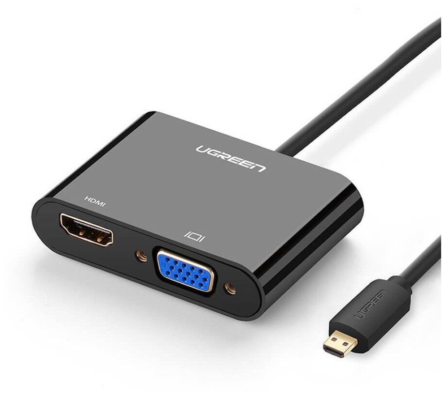 Адаптер UGREEN MM115 (30355) Black, Черный
Адаптер UGREEN MM115 (30355) Black, Черный