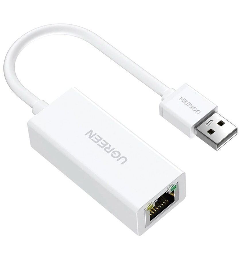 Адаптер сетевой UGREEN CR110 (20253) White, Белый
Адаптер сетевой UGREEN CR110 (20253) White, Белый
