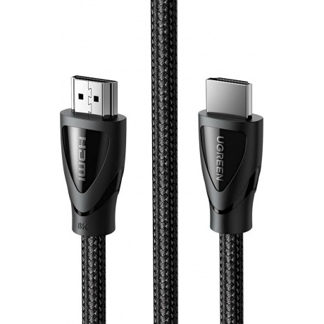 Кабель UGREEN HD140 (80403) HDMI 2.1 Male To Male Cable 8K Braided Cable. 2 м. черный
Кабель UGREEN HD140 (80403) HDMI 2.1 Male To Male Cable 8K Braided Cable. 2 м. черный