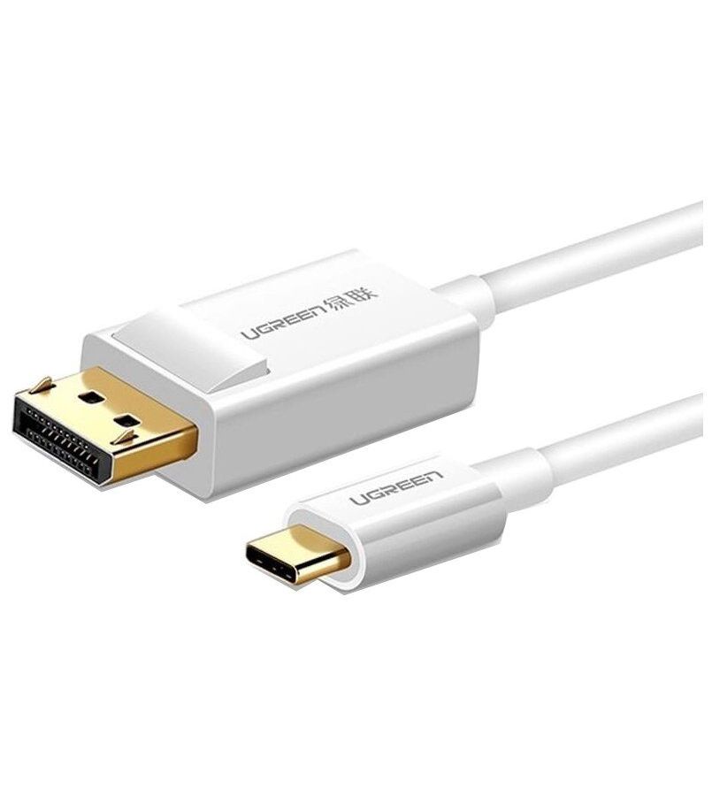 Кабель UGREEN MM139 (40420) USB Type C to DP Cable. 1,5 м. белый
Кабель UGREEN MM139 (40420) USB Type C to DP Cable. 1,5 м. белый