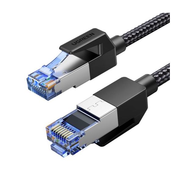 Кабель UGREEN NW153 (80431) Cat8 CLASSF/FTP Round Ethernet Cable With Braid. 2м. черный
Кабель UGREEN NW153 (80431) Cat8 CLASSF/FTP Round Ethernet Cable With Braid. 2м. черный