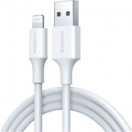 Кабель UGREEN US155 (20730) USB-A Male to Lightning Male Cable Nickel Plating ABS Shell White
Кабель UGREEN US155 (20730) USB-A Male to Lightning Male Cable Nickel Plating ABS Shell White