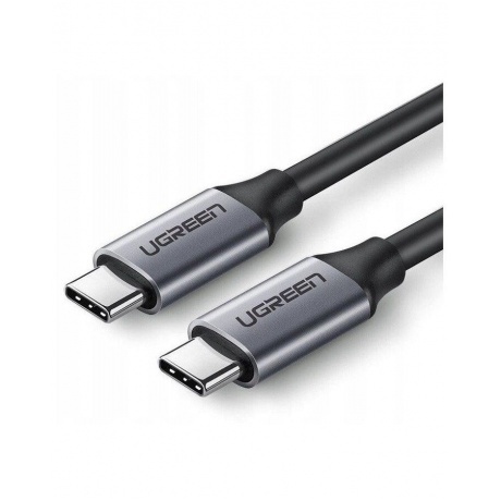 Кабель UGREEN US161 (50751) USB 3.1 Type C Male to C Male Cable Nickel Plating Aluminum Shell Gray
Кабель UGREEN US161 (50751) USB 3.1 Type C Male to C Male Cable Nickel Plating Aluminum Shell Gray