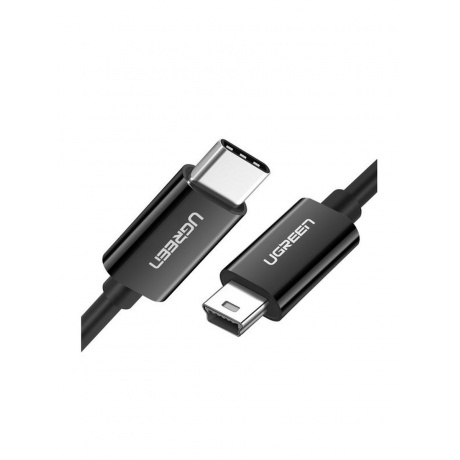 Кабель UGREEN US242 (50445) USB -C 2.0 Male To Mini USB 5Pin Male 28+24AWG Cable. 1 м. черный
Кабель UGREEN US242 (50445) USB -C 2.0 Male To Mini USB 5Pin Male 28+24AWG Cable. 1 м. черный