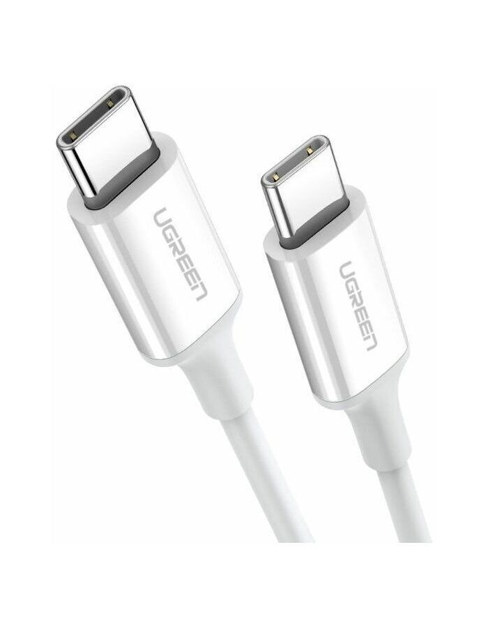 Кабель UGREEN US264 (60517) USB-C 2.0 Male To USB-C 2.0 Male 3A Data Cable. 0,5 м. белый
Кабель UGREEN US264 (60517) USB-C 2.0 Male To USB-C 2.0 Male 3A Data Cable. 0,5 м. белый