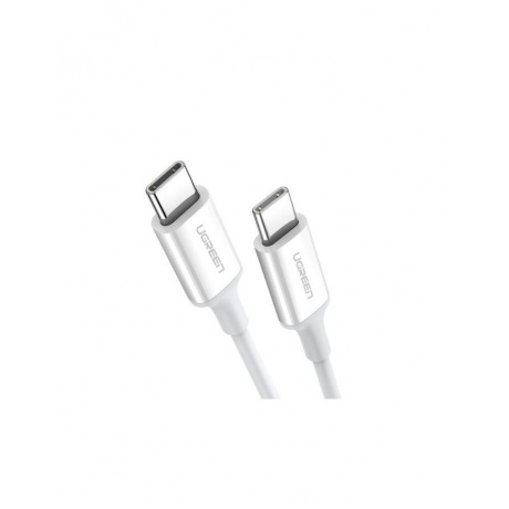 Кабель UGREEN US264 (60519) USB-C 2.0 Male To USB-C 2.0 Male 3A Data Cable. 1,5 м. белый
Кабель UGREEN US264 (60519) USB-C 2.0 Male To USB-C 2.0 Male 3A Data Cable. 1,5 м. белый
