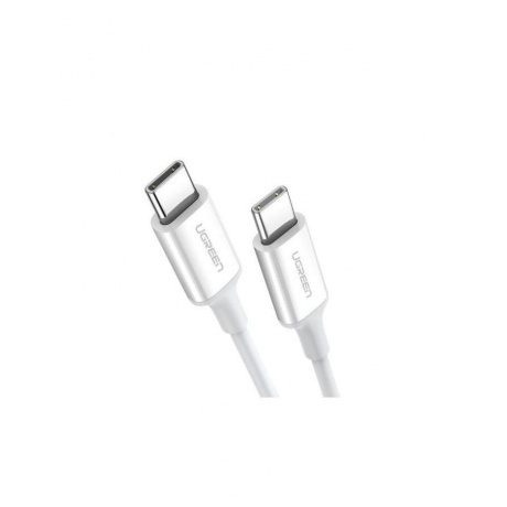 Кабель UGREEN US264 (60520) USB-C 2.0 Male To USB-C 2.0 Male 3A Data Cable. 2м. белый
Кабель UGREEN US264 (60520) USB-C 2.0 Male To USB-C 2.0 Male 3A Data Cable. 2м. белый