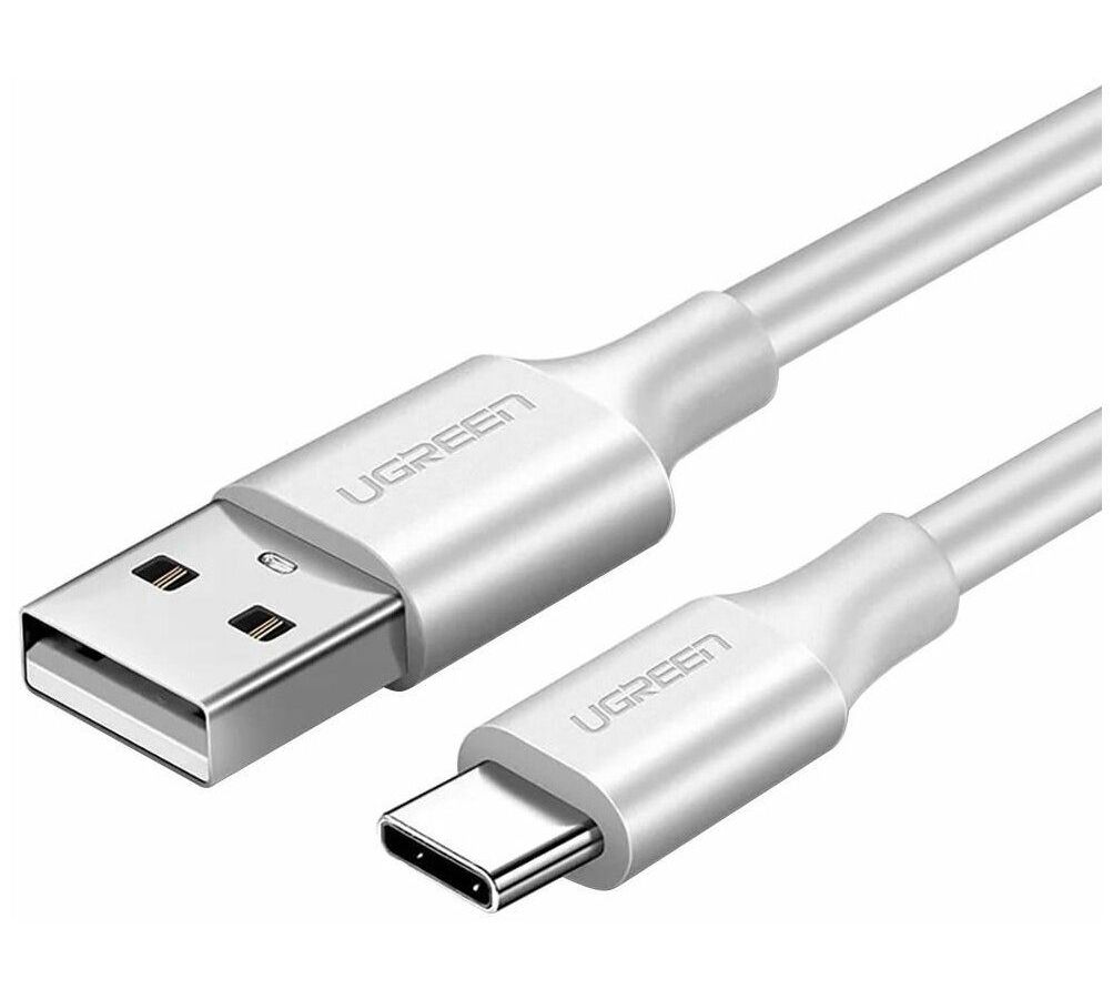 Кабель UGREEN US287 (60121) USB-A 2.0 to USB-C Cable Nickel Plating. 1 м. белый
Кабель UGREEN US287 (60121) USB-A 2.0 to USB-C Cable Nickel Plating. 1 м. белый