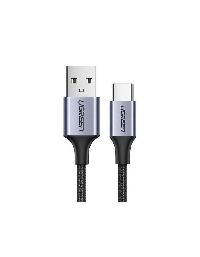 Кабель UGREEN US288 (60128) USB-A 2.0 to USB-C Cable Nickel Plating Aluminum Braid. 2м. серый космос
Кабель UGREEN US288 (60128) USB-A 2.0 to USB-C Cable Nickel Plating Aluminum Braid. 2м. серый космос